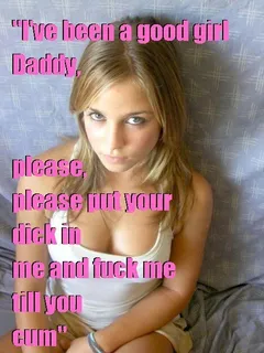 she wants to be bad by swallowing thick daddy cum