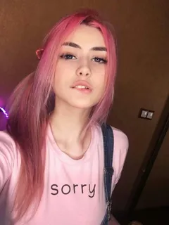 cute emo lip bite