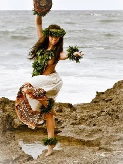 sexy hula dancer