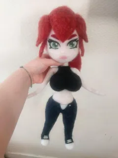 handmade waifu plush