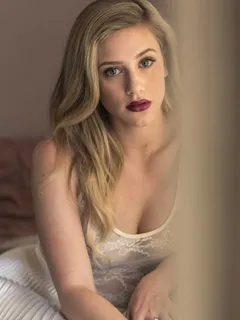 lili reinhart behind the curtain . . . an unreal beauty