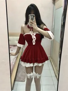 chinese slut in santa outfit