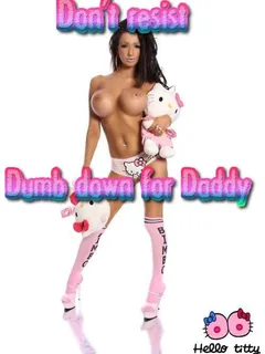 dumb bimbo fuck toy for daddy