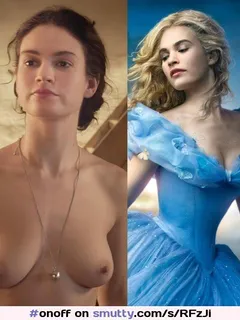 lily james on/off