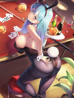 bulma as playboy bunny