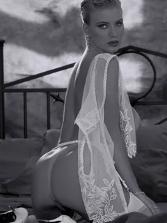 Brittany Andrews in Digital Desire set Black and white