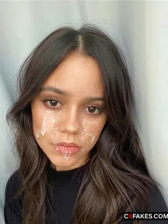 jenna ortega cumslut facial celebrity wednesday