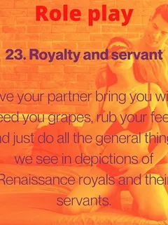 royalty and servant