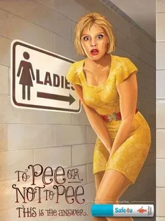 bursting bladder ads - this safe4u spray campaign markets a product for a clean public pee (gallery)