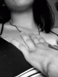 breast touch gif