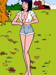 toon characters - betty & veronica - veronica lodge looking great