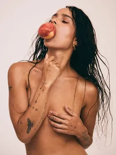 zoe kravitz, rolling stone by zoey grossman (2018)
