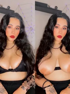 big titty latina goth gf