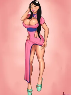 bimbo princesses mulan by vitalis