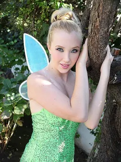 caligulasgirls:tinkerbell shows her naughty pixie’s…..