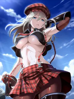 sexy anime underboob