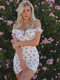 want to untie my dress?  paige spiranac