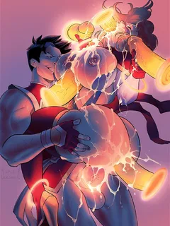 captain marvel and shang chi | commission sexgazer by sexgazer