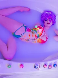 rainbow bath