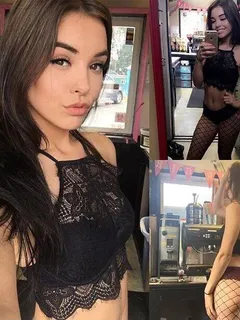 eleni the barista aka elina ann is a sexy babe in lingerie - sgb tteen