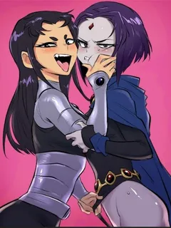 blackfire and raven lewd