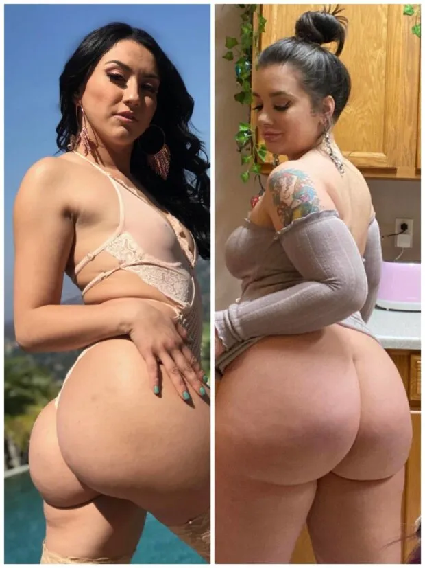 two of the best asses in porn.....