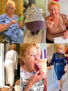 cock sucking granny cathy neighbour sex slut big arse blowjob granny