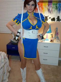 video game fighter cosplay