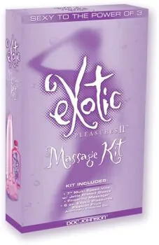 exotic pleasure 2 massage kit