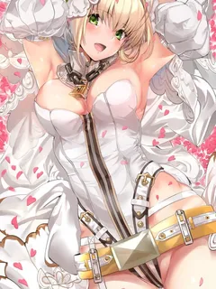 fate (series) - nero claudius (bride) - by marushin