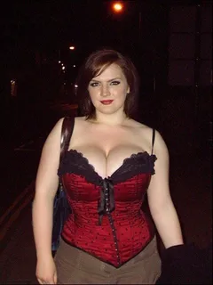 sexy big breasted redhead out for a wild night