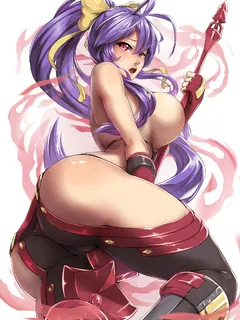 mai natsume (blazblue and 2 more) drawn by packge