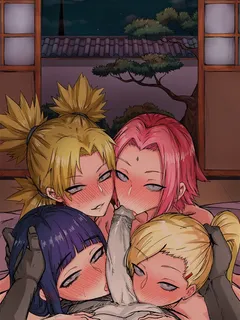 [ratatatat74] - ino yamanaka, hyuuga hinata, sakura haruno & temari (2)