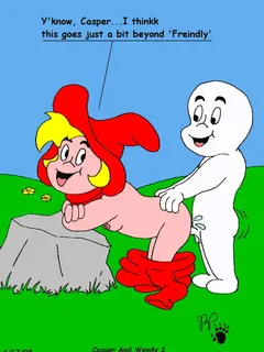 wendy bends over casper fucks her