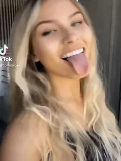 skyler's tongue ready for cum