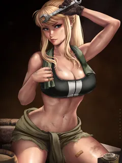 winry rockbell (fullmetal alchemist) drawn by dandon fuga