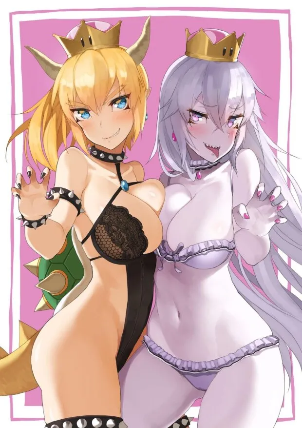 bowsette and booette