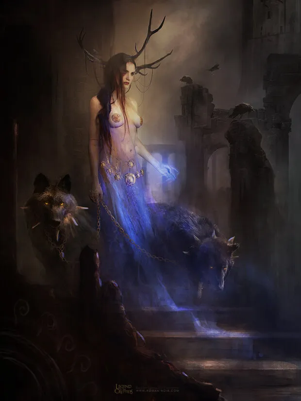 divinity of darkness by deharme
