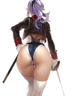 sexy ass sword elf ready to fight