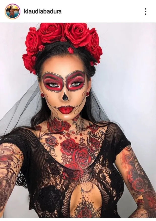 klaudia badura is ready for halloween 2019