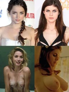 ana de armas & alexandra daddario