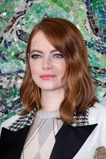 emma stone facial fake