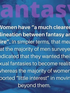 women and men fantasy difference