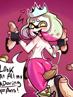 splatoon pearl some dicks