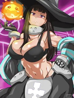 maki oze - fireforce by bayeuxman