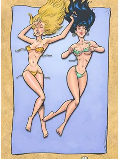 this is just hot. betty & veronica