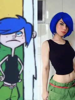 maria fernanda as ed edd & eddy character cosplay