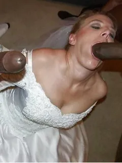 the bride's a bbc whore