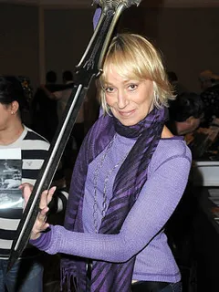 sandahl bergman w/ atlantean sword