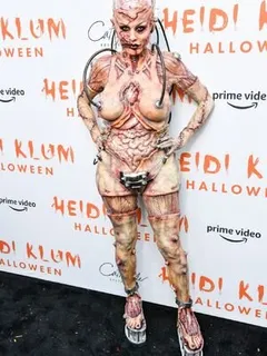 heidi klum at heidi klum's 20th annual halloween party